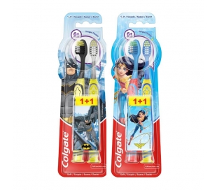 CEPILLO DENTAL BATMAN SUAVE COLGATE 1+1 GRATIS
