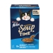 COMIDA GATO SOUP BACALAO,ATUN Y SOLLA FELIX TIME 288 GR.