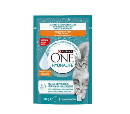 COMIDA GATO HIDRALIFE POLLO PURINA ONE 50 GR.