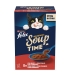 COMIDA GATO SOUP BUEY,POLLO Y CORDERO FELIX TIME 288 GR.