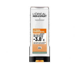 GEL DUCHA HYDRA ENERGETIC SPORT LOREAL 400 ML.