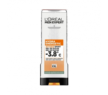 GEL DUCHA HYDRA ENERGETIC SPORT LOREAL 400 ML.
