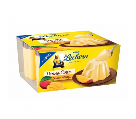 PANNACOTA MANGO LA LECHERA PACK 4X100 GR.