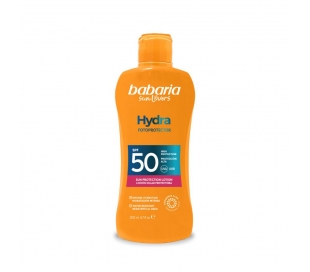 LECHE SOLAR ALOE VERA SPF50 BABARIA 200 ML.