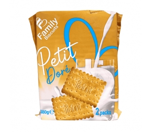 GALLETAS PETIT DORE FAMILY BISCUITS 380 GR.