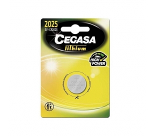 PILA LITIO CEGASA CR2025