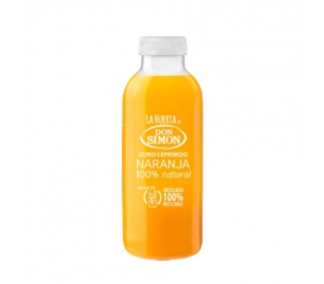 ZUMO NARANJA CON PULPA LA HUERTA DE DON SIMON 330 ML.PET