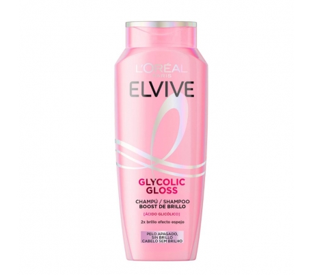 CHAMPU GLYCOLIC GLOSS ELVIVE 400 ML.