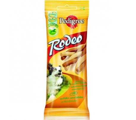 SNACK PERRO TIRAS RODEO PEDIGREE 70 GR.