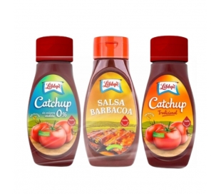 SALSA KETCHUP TRADIC+0%+BARBACOA LIBBYS 450+425+475GR.