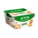 KEFIR MELOCOTON Y MARACUYA ACTIVIA PACK 4X125 GR.