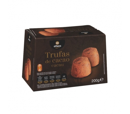 TRUFAS CACAO ALTEZA 200 GR.