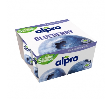 YOGUR BLUEBERRY ALPRO PACK 4X125 GR.