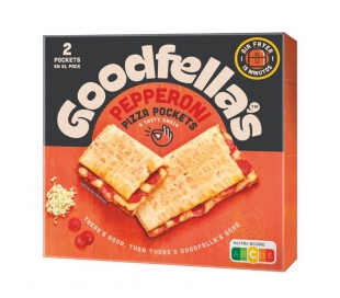 PIZZA PEPPERONI POCKETS GOODFELLAS 250 GR.