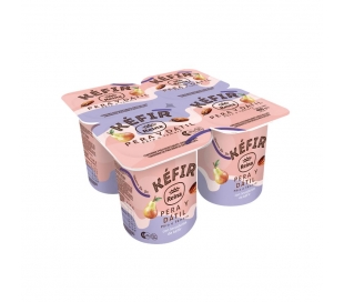 KEFIR PERA Y DATIL REINA PACK 4X120 GR.