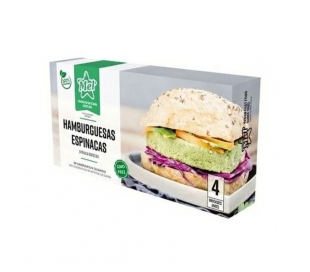 HAMBURGUESA ESPINACAS MEL 320 GR.