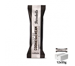 BARRITA COOKIES&CREAM BAREBELLS PACK 12X55 GR.