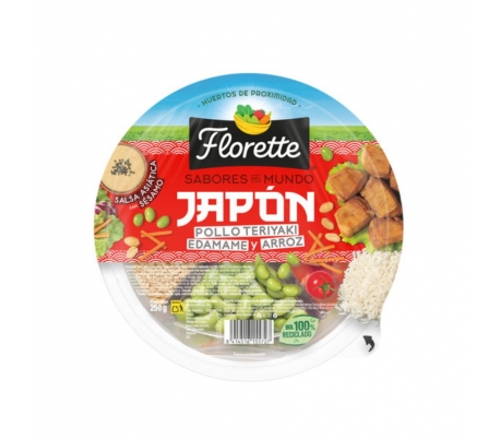 ESPECIALIDAD ENVASADA ENSALADA JAPON FLORETTE 250 GR.