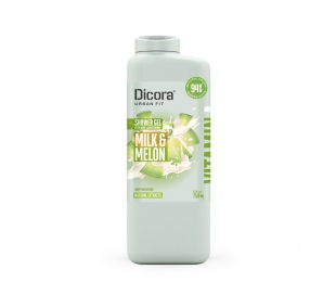 GEL DE BAÑO MILK & MELON DICORA URBAN FIT 750 ML.