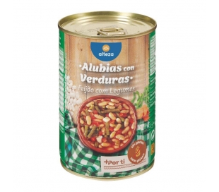 ALUBIAS CON VERDURAS ALTEZA 430 GR.