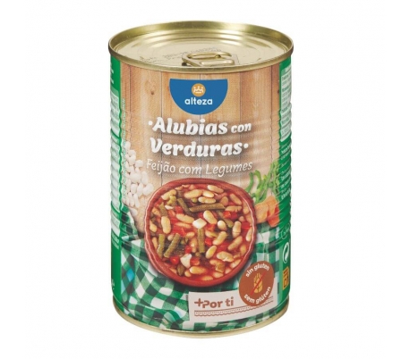 ALUBIAS CON VERDURAS ALTEZA 430 GR.