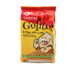 CEREALES GOFITOS TRIGO, MILLO Y MIEL COMEZTIER 290 GR.