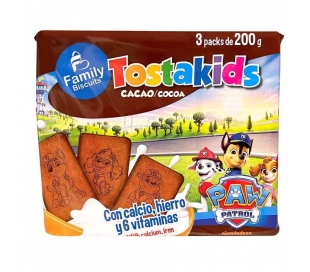 galletas-cacao-tostakids-pawpatrol-family-biscuits-pack-3x200-gr