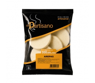 AREPAS CONGELADA EL PARTISANO 5 UN.