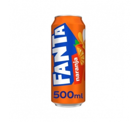 REFRESCO NARANJA FANTA 500 ML.LATA