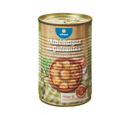 ALBONDIGAS CON GUISANTES ALTEZA 415 GR.