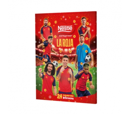 CALENDARIO ADVIENTO LA ROJA NESTLE 85 GR.