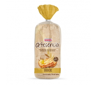 PAN MOLDE BRIOCHE ARTESENCIA BIMBO 500 GR.
