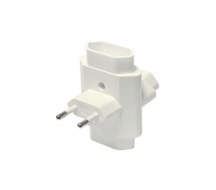 ADAPTADOR 3 TOMAS . 1 UN.