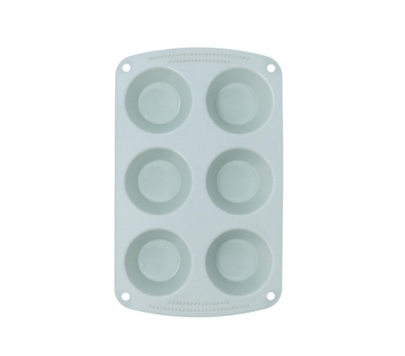 MOLDE 6 MUFFINS SILICONA PYREX 1 UD.