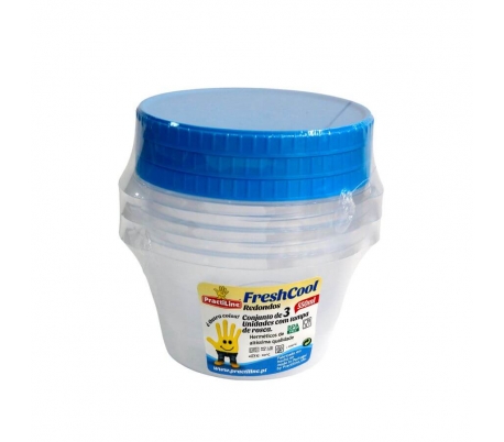 HERMETICO REDONDO 550 ML. EOUTRA COISA 3 UN.