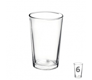 VASOS CAÑA 18 CL PREMIUMGLASS PACK 6U
