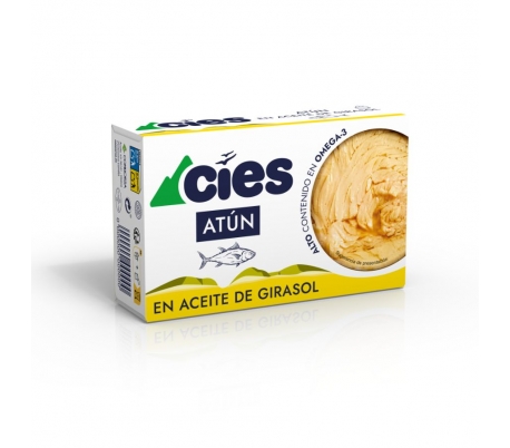 ATUN ACEITE GIRASOL CIES 143 GR.