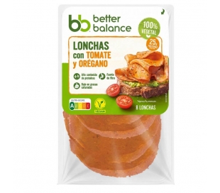 LONCHAS CON TOMATE Y OREGANO BETTER BALANCE 80 GR.LONCHAS