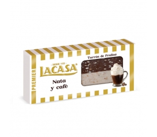 TURRON PRALINE NATA Y CAFE LACASA 250 GR.
