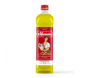 ACEITE OLIVA SUAVE LA ESPAÑOLA 1 L.PET