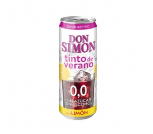 TINTO VERANO LIMON DON SIMON 330 ML.LATA