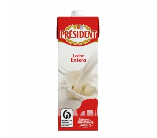 LECHE ENTERA PRESIDENT 1 L.