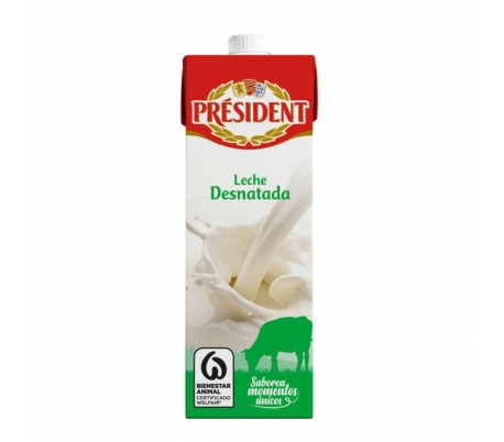 leche-desnatada-president-1-l