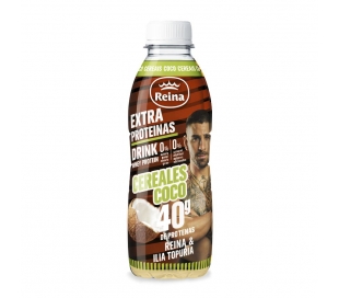 YOGUR LIQUIDO CEREALES COCO EXTRA PROTEINAS REINA 500 GR.