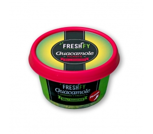 ESPECIALIDAD ENVASADA GUACAMOLE PICANTE FRESHFY 200 GR.