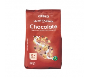 MUESLI CHOCOLATE ALTEZA 500 GR.