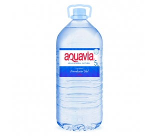 AGUA MINERAL NATURAL AQUAVIA 5 L.PET