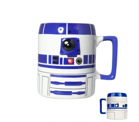 TAZA MUG STAR WARS R2-D2 IDEALCASA 1UN