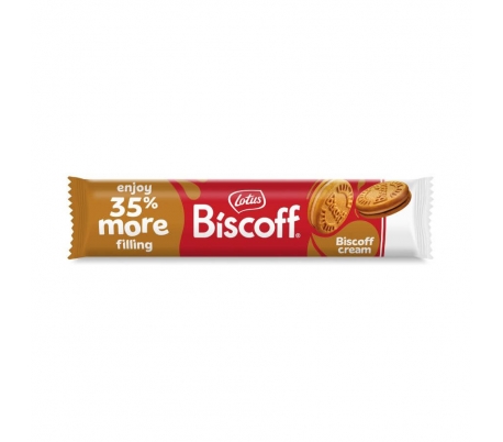 GALLETAS SANDWICH RELLENAS BISCOFF CREAM LOTUS BISCOFF 154 GR.