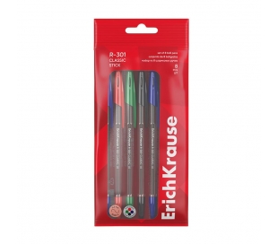 BOLIGRAFO AZUL,VERDE Y ROJO ERICHKRAUSE 8 UN.